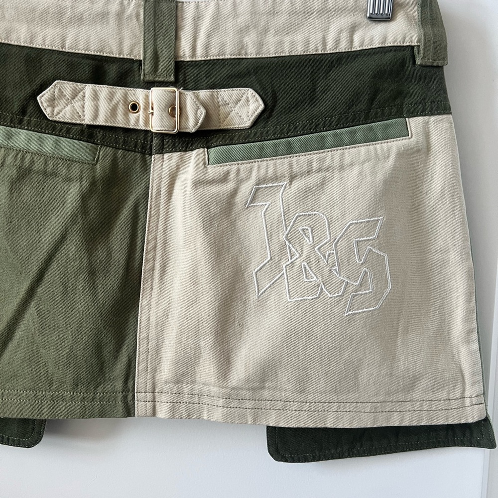 JGR & STN Miller Color Block Mini Skirt - Picture 6 of 8
